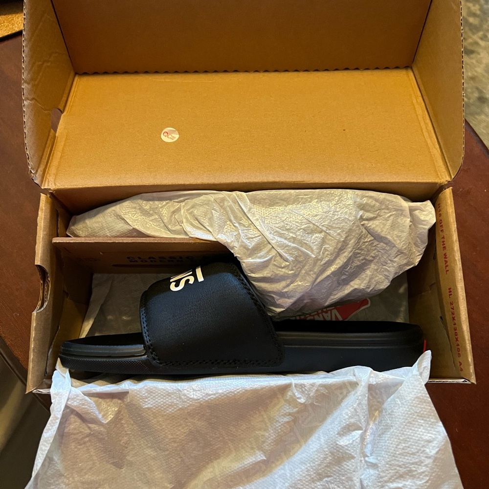 Brand new in box La Costa Slide-On Vans